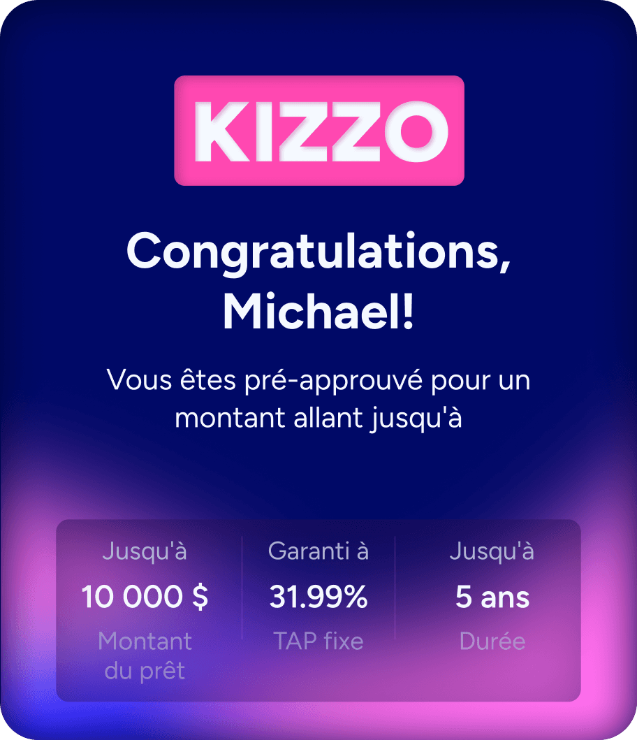 Demandez en ligne en moins de 10 minutes