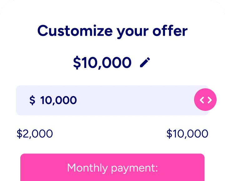Customize Your Loan